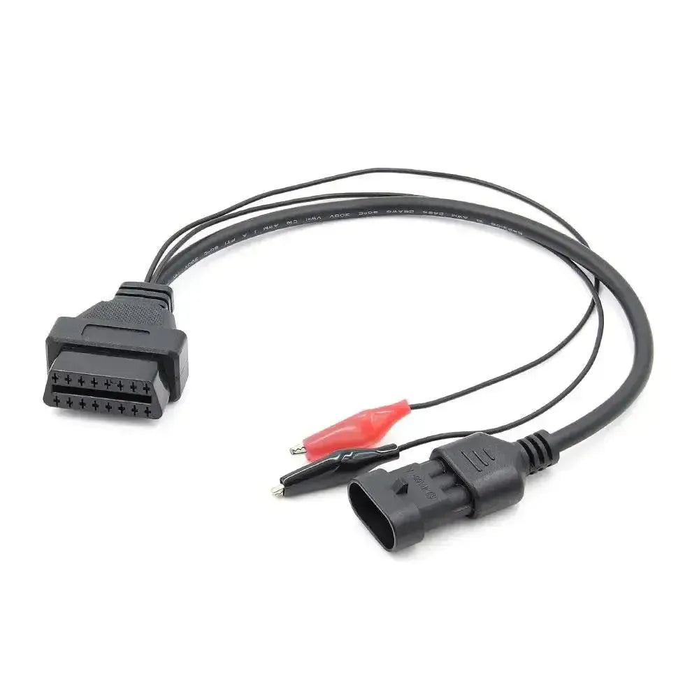 Alfa Romeo/Fiat/Lancia 3-pins OBD1 – 16-pins OBD2 Kabel adapter | Personenauto