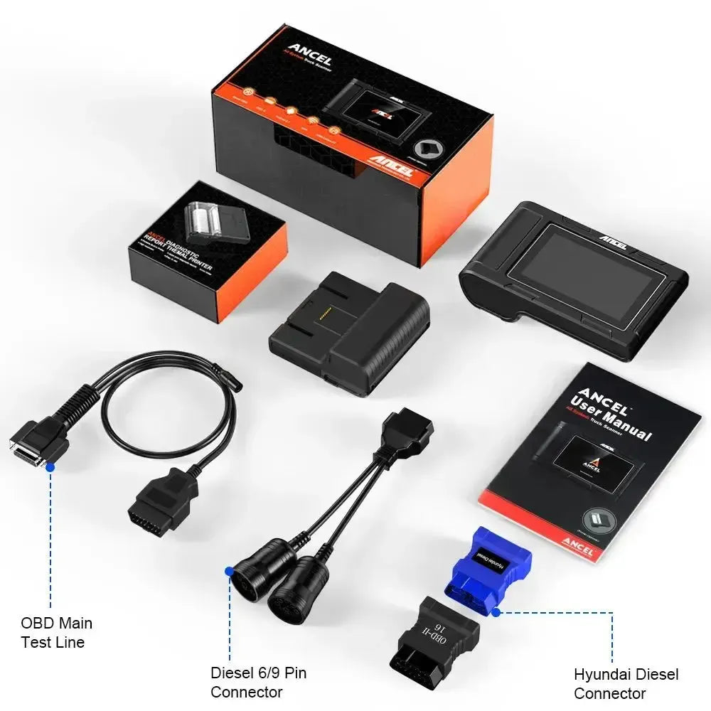 Ancel HD3200 Ciężarówka Tester diagnostyczny