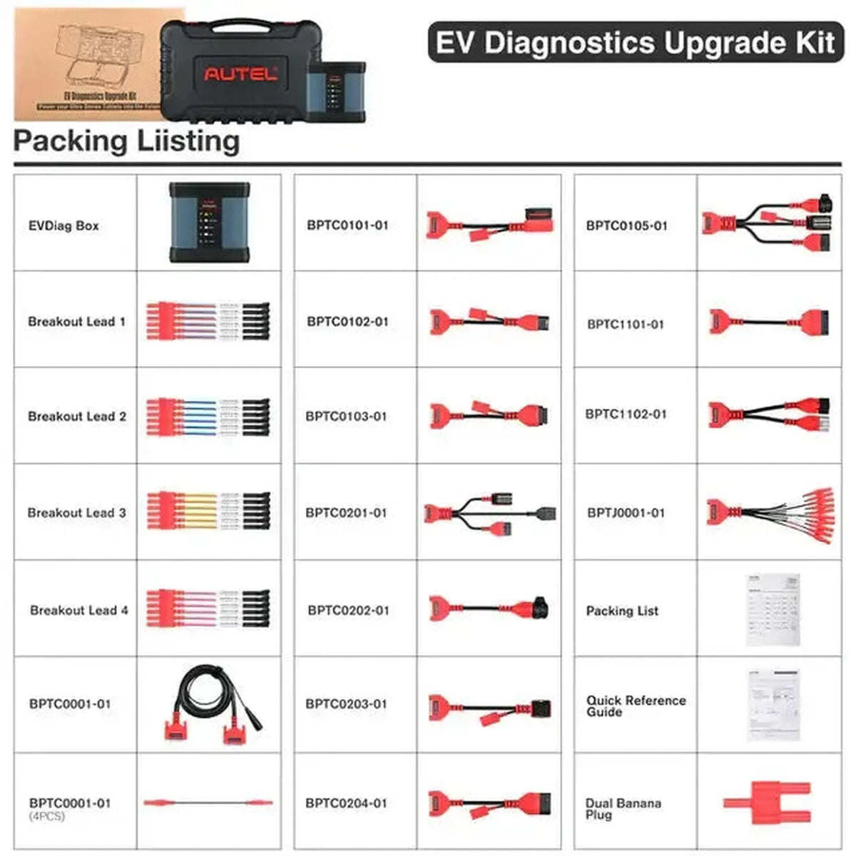 Autel EV Diagnostics Upgrade Kit | Akcesoria
