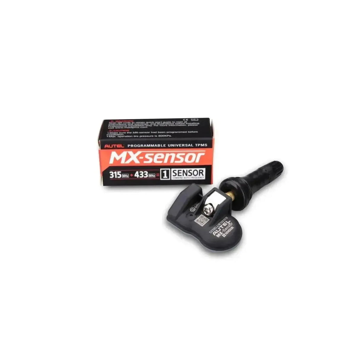 Autel MX-Sensor 315MHz+433MHz (Rubber) | czujnik TPMS (typ wkręcany)