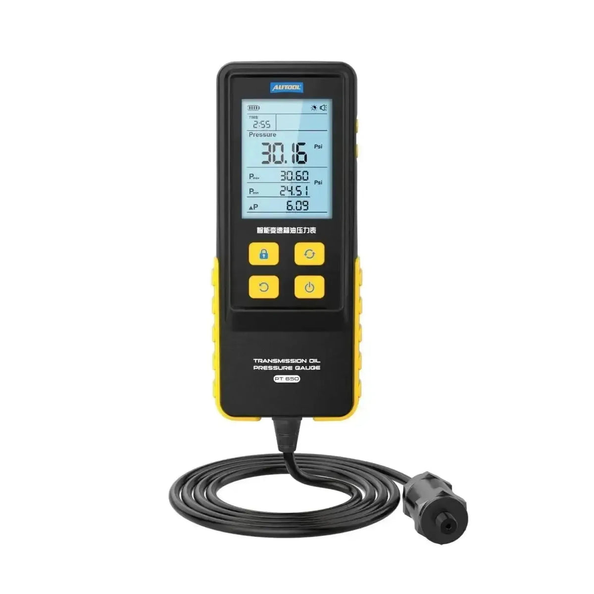 Autool PT650 | Tester Ciśnienia Oleju Przekładniowego