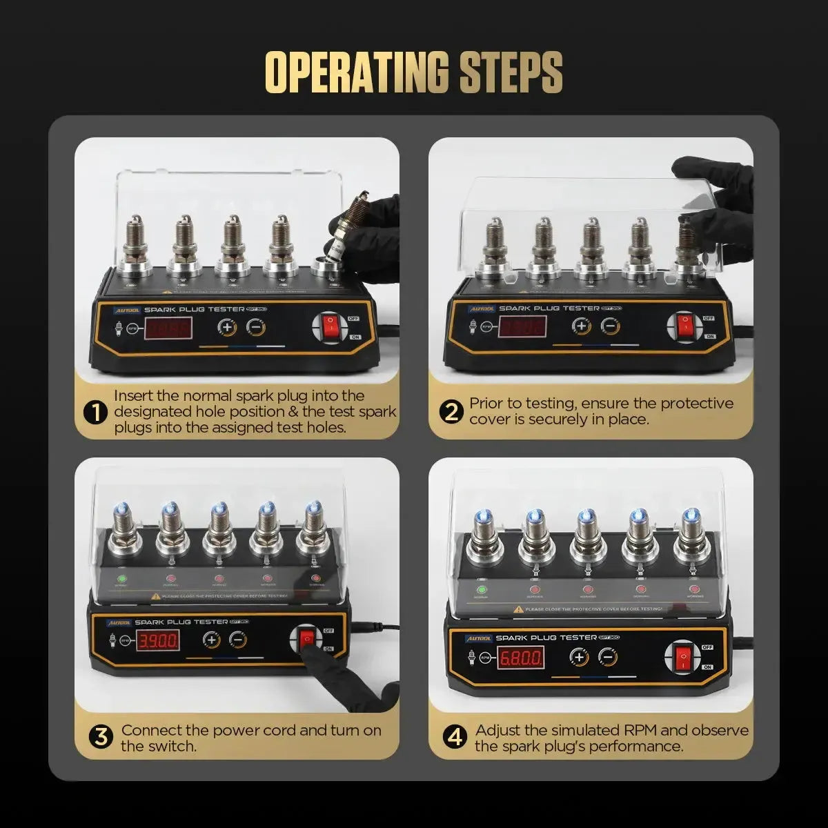 Autool SPT360 | Tester świec zapłonowych