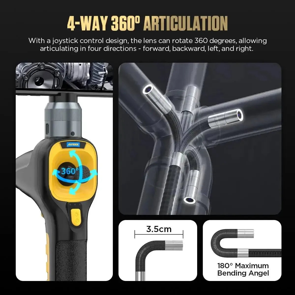 Autool SVB303 | Kamera inspekcyjna (6.2 mm)