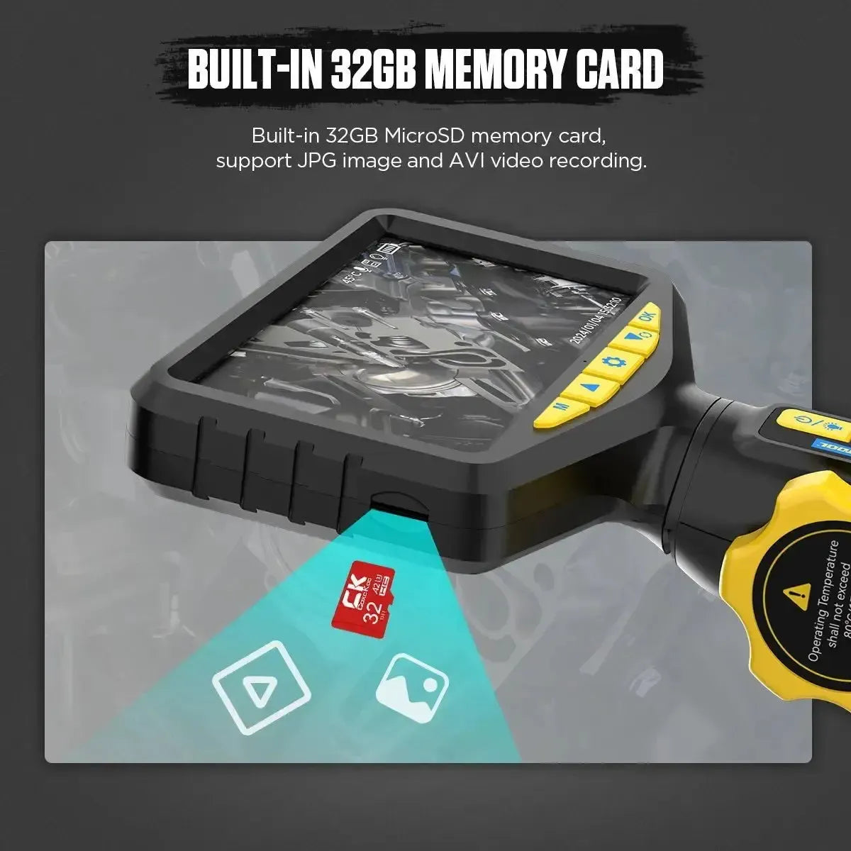 Autool SVB305 | Kamera inspekcyjna (6.35 mm)