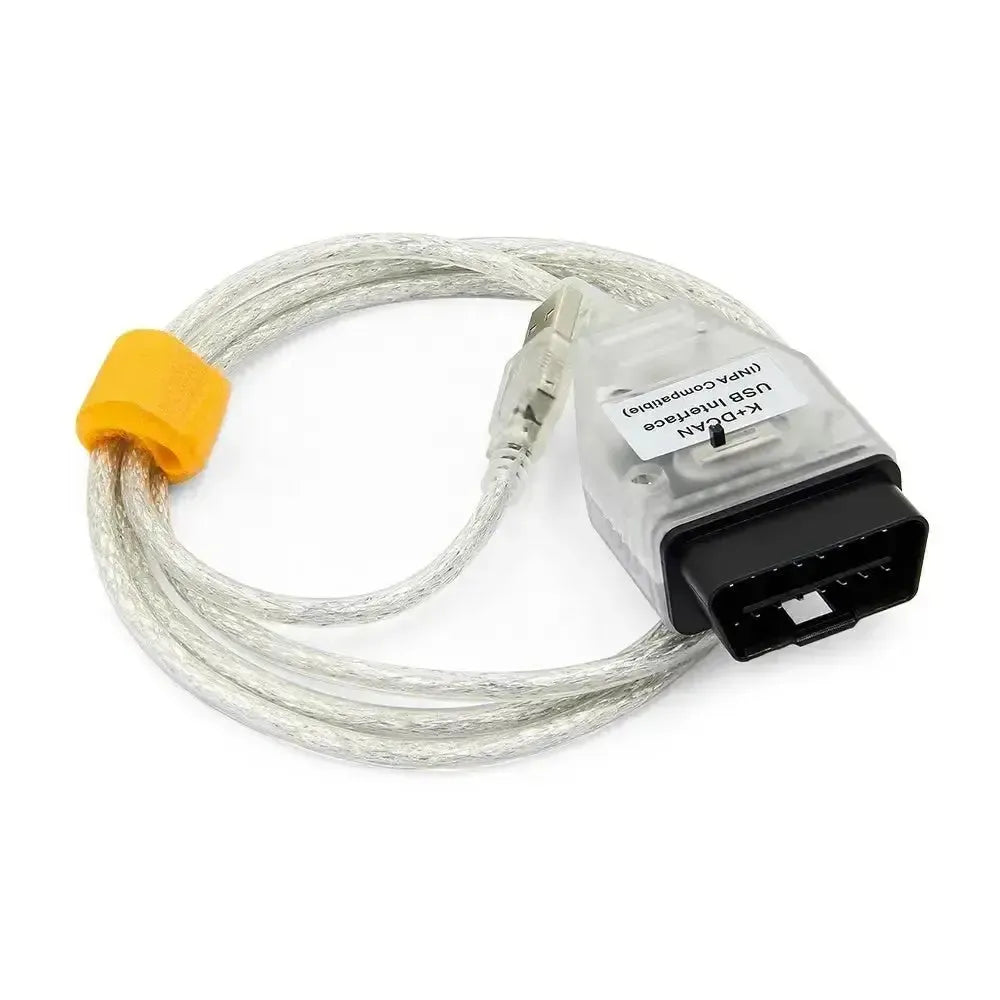BMW K+DCAN OBD2 - USB Przełącznik Interfejskabel Wit
