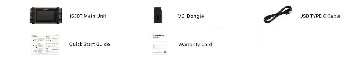 Foxwell I53BT | Tester diagnostyczny | Samochód