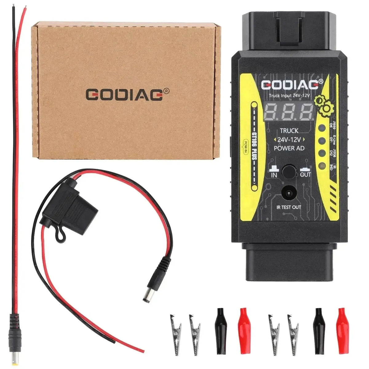 GoDiag GT106 Plus | Konwerter napięcia | Akcesoria
