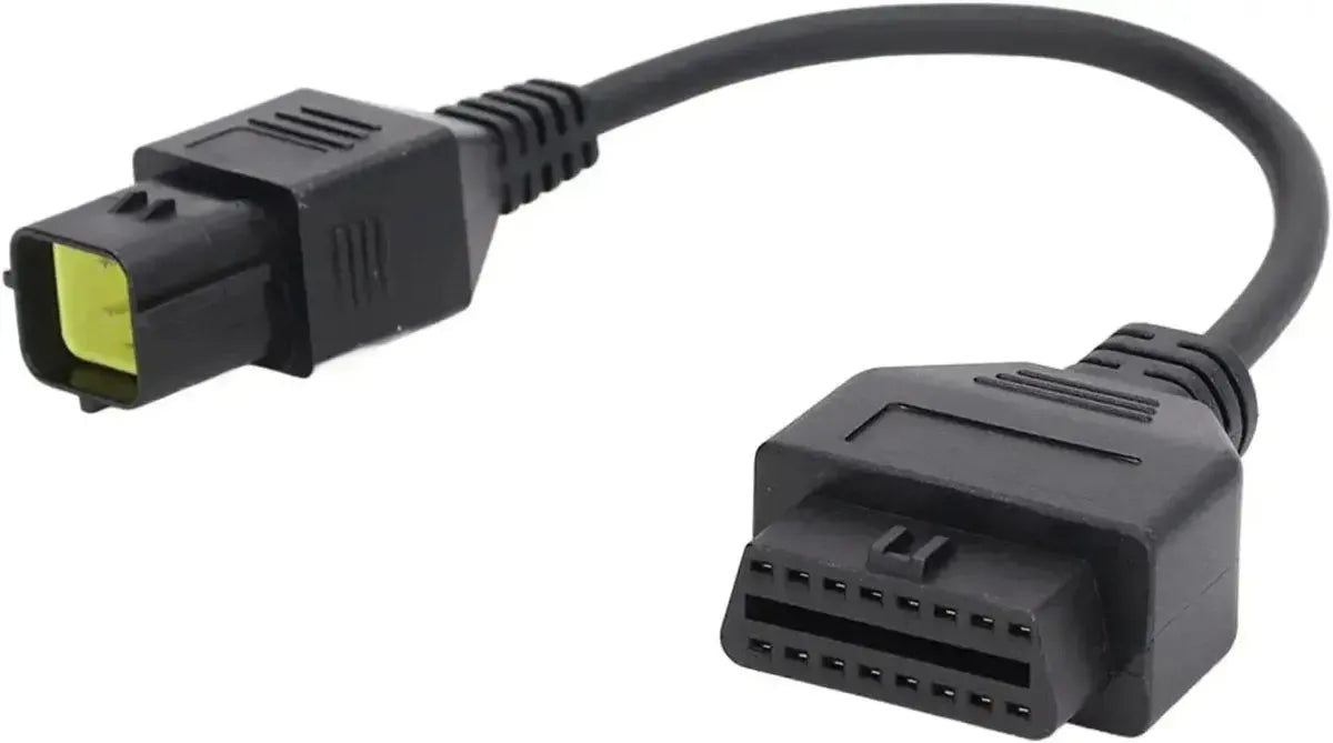 Husqvarna 6-pins OBD – 16-pins OBD2 Kabel adapter | Motocykl