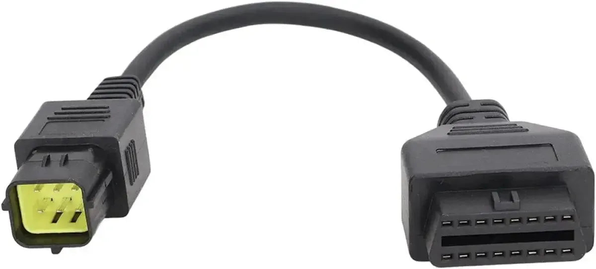 Husqvarna 6-pins OBD – 16-pins OBD2 Kabel adapter | Motocykl