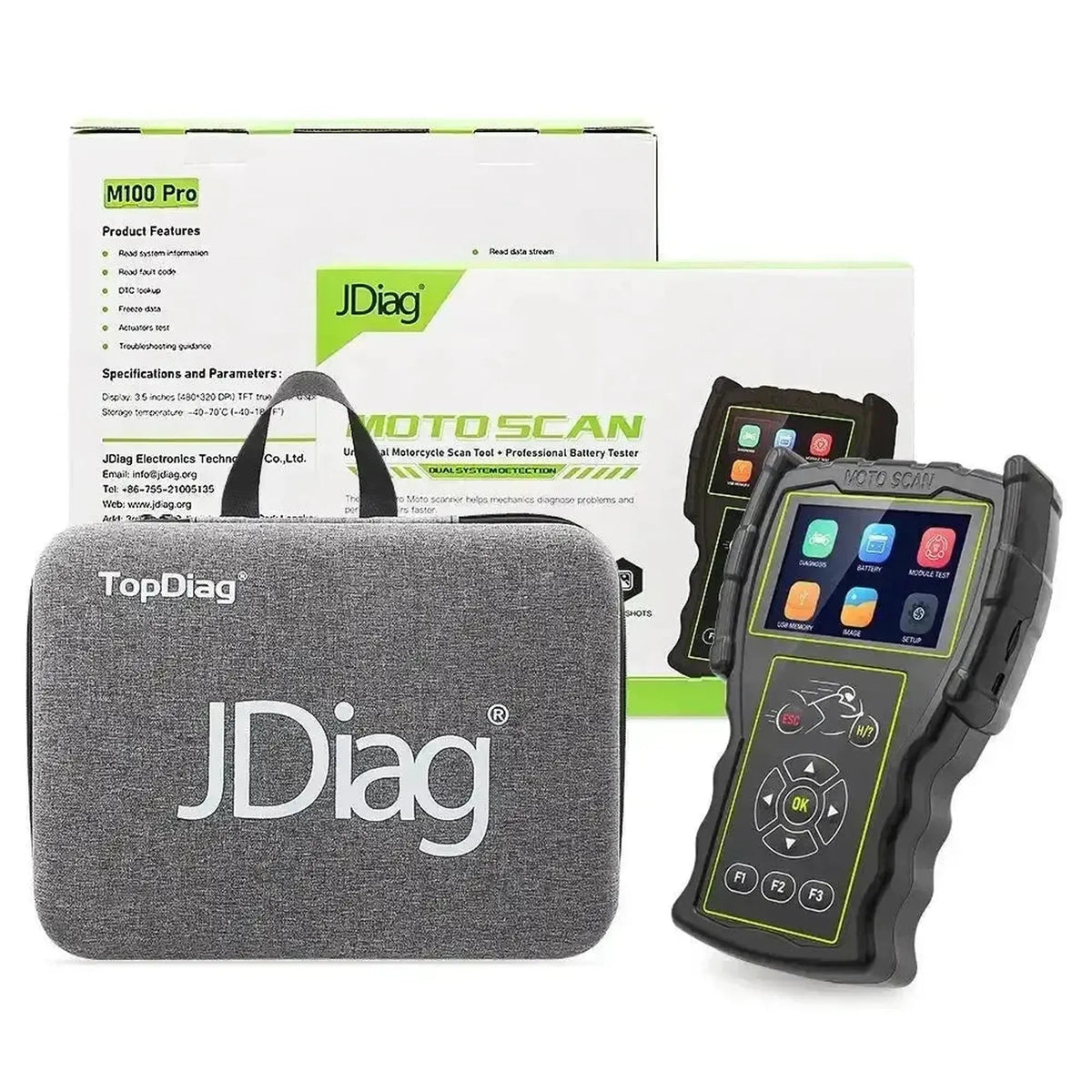 Urządzenie diagnostyczne JDiag M100 Pro do motocykli