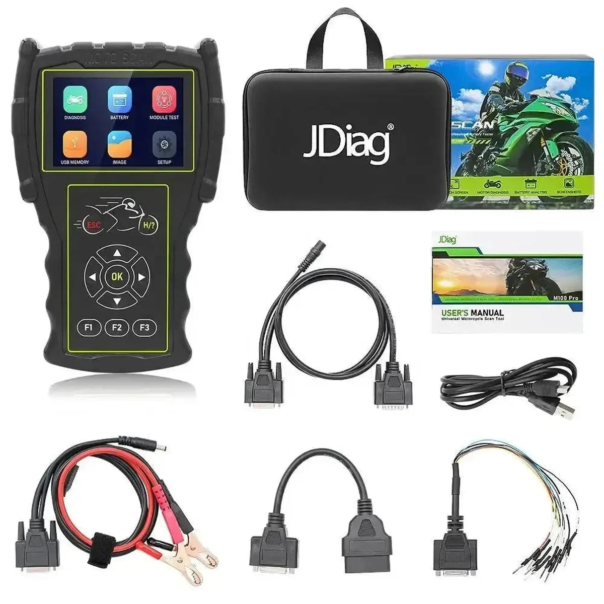 Urządzenie diagnostyczne JDiag M100 Pro do motocykli