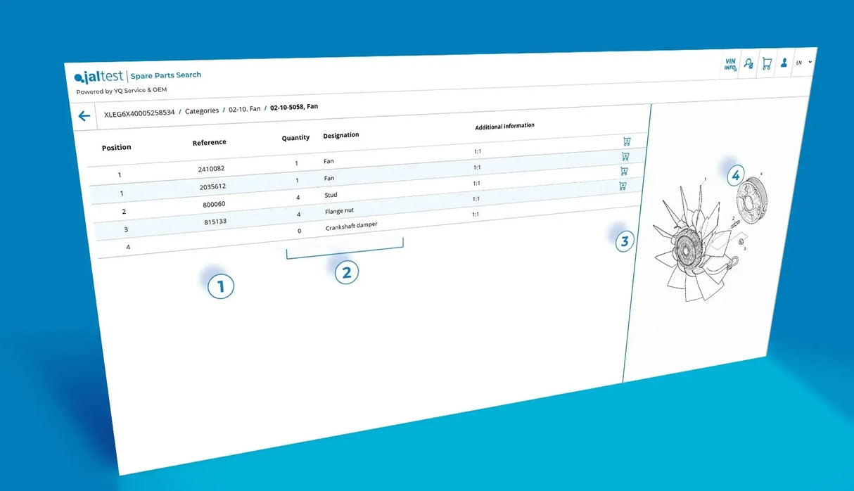 Jaltest (70605041) | Wyszukiwanie części zamiennych