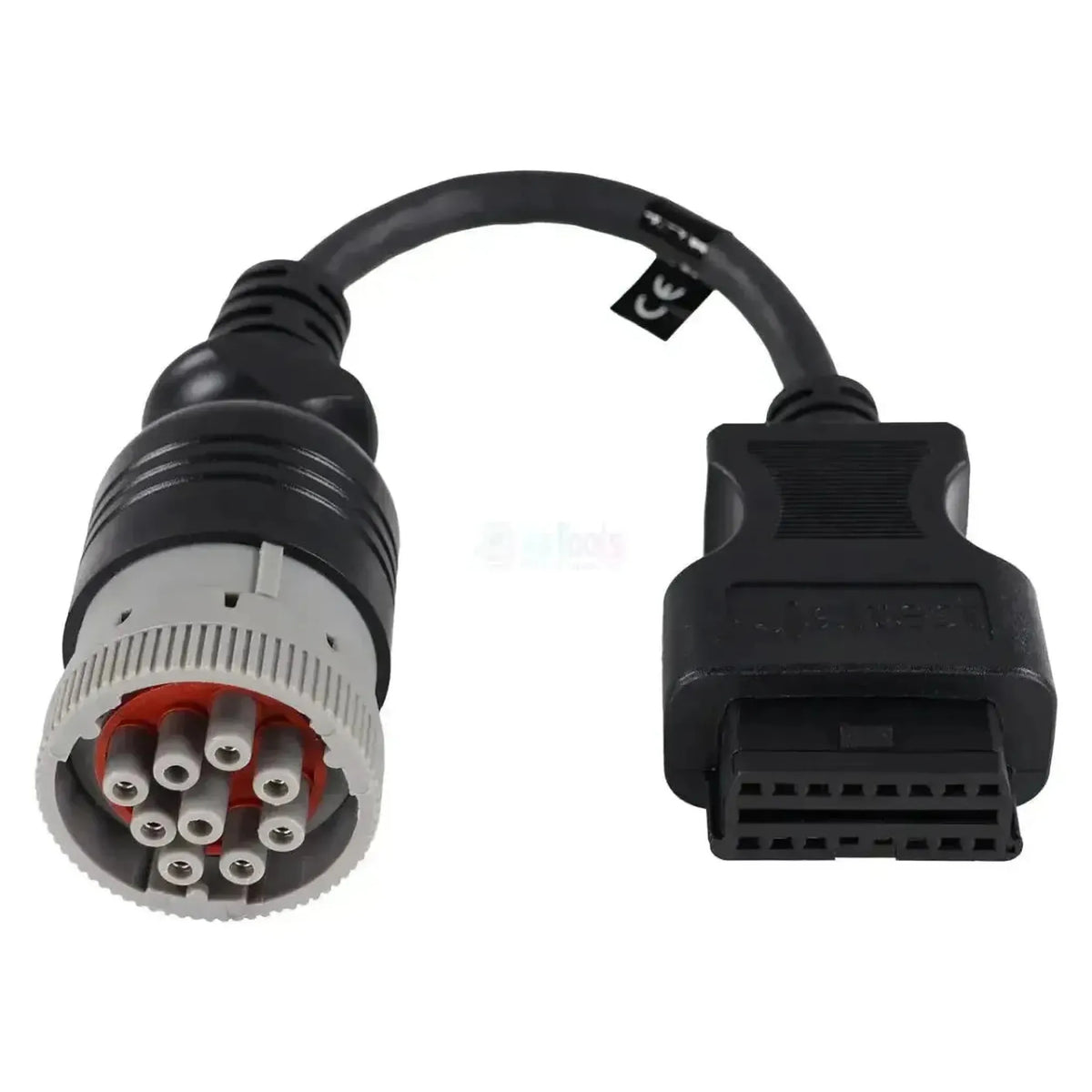 Jaltest (JDC505A) | Kabel przejściowy CAT/Perkins 9-pinowy OBD - 16-pinowy OBD2 | Silnik spalinowy