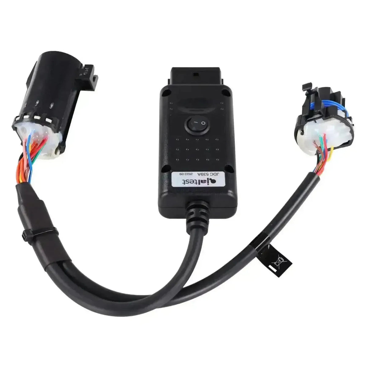 Jaltest (JDC539A) | Kabel przejściowy Bobcat 6+6 pinów OBD - 16 pinów OBD2 | Silnik spalinowy