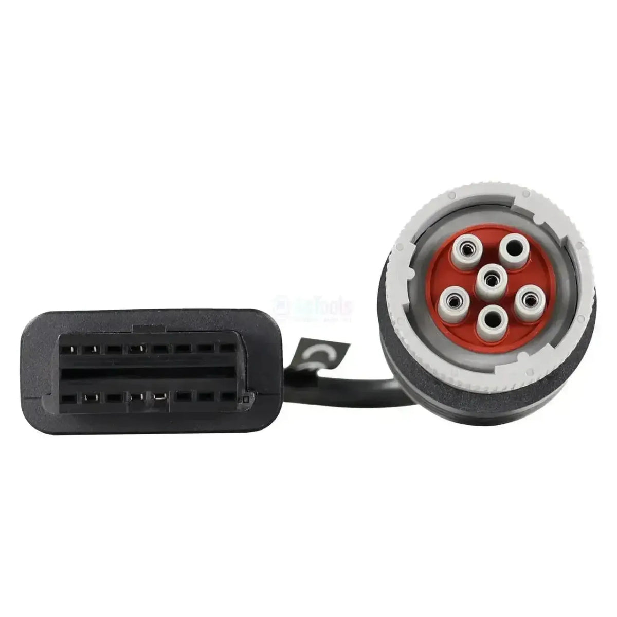Jaltest (JDC629A) | Deutsch 6-pinów OBD – 16-pinów OBD2 Kabel przejściowy | Motorboat