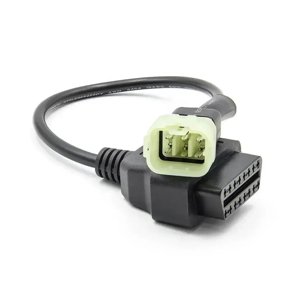KTM 6-pins OBD – 16-pins OBD2 Kabel adapter | Motocykl