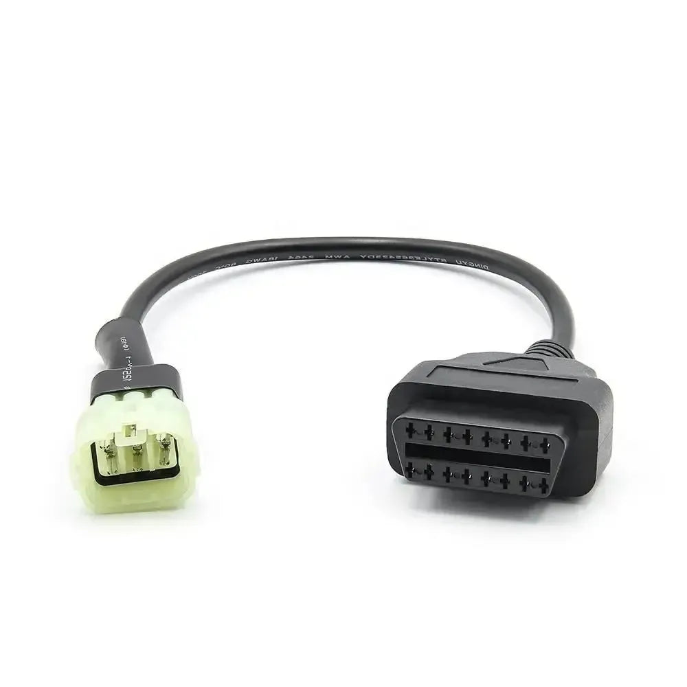 KTM 6-pins OBD – 16-pins OBD2 Kabel adapter | Motocykl