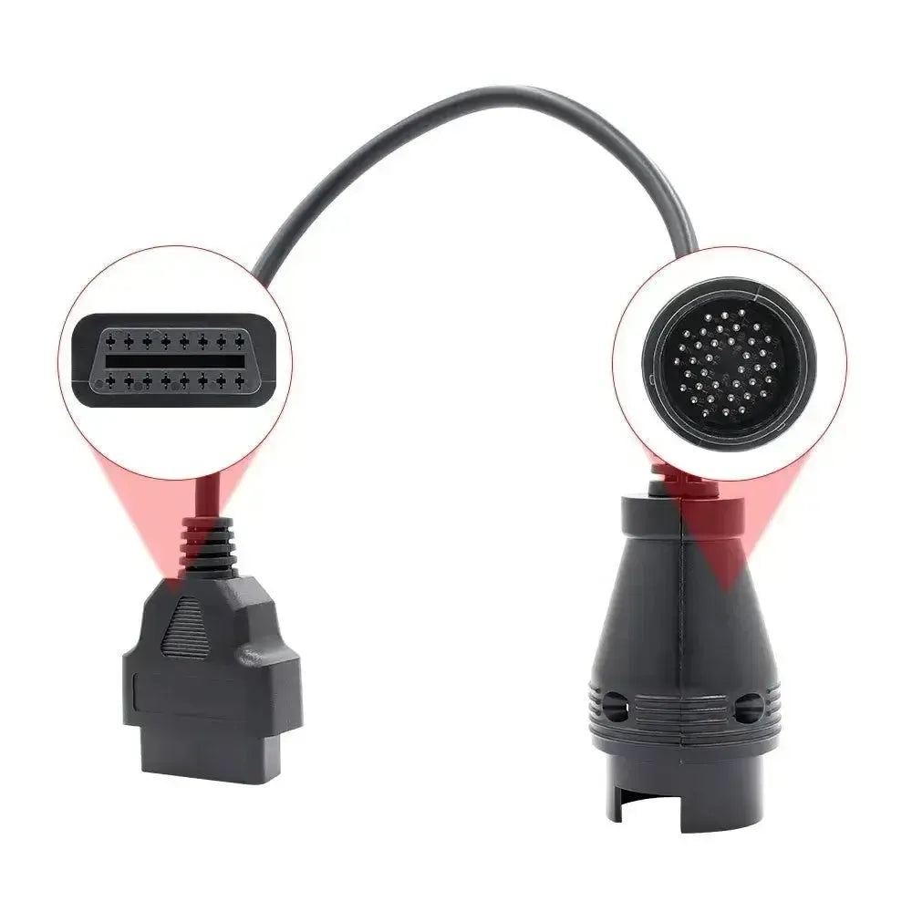 Mercedes 38-pinowy OBD1 – 16-pinowy OBD2 Kabel adapter | Samochód osobowy