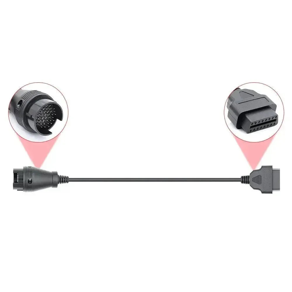 Mercedes 38-pinowy OBD1 – 16-pinowy OBD2 Kabel adapter | Samochód osobowy