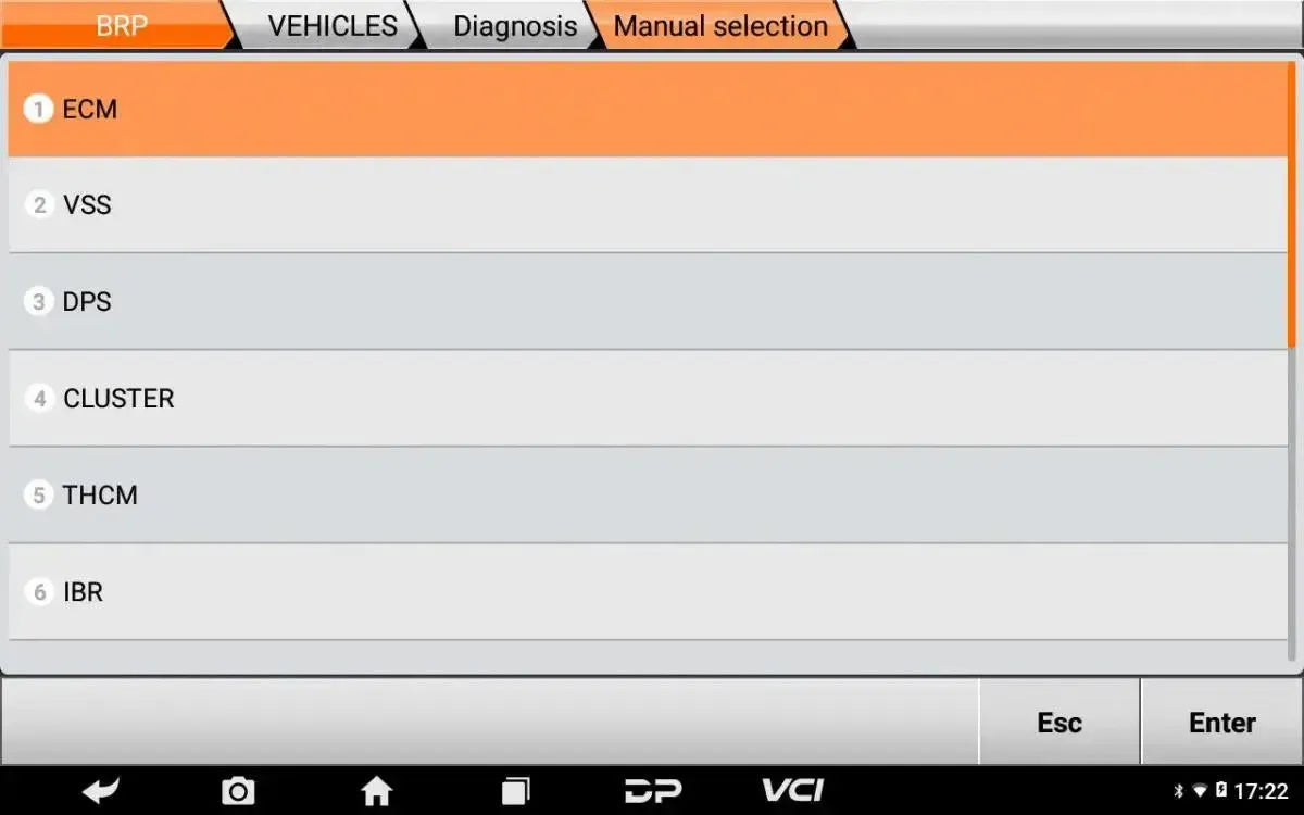 OBDSTAR IScan BRP | Tester diagnostyczny | Motocykl/Łódź motorowa