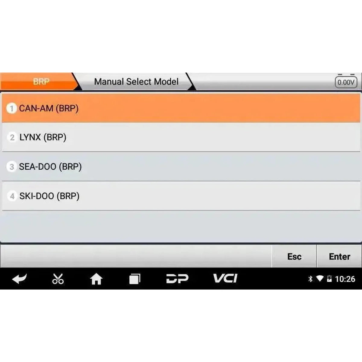 OBDSTAR IScan BRP | Urządzenie diagnostyczne | Motocykle/Skutery wodne