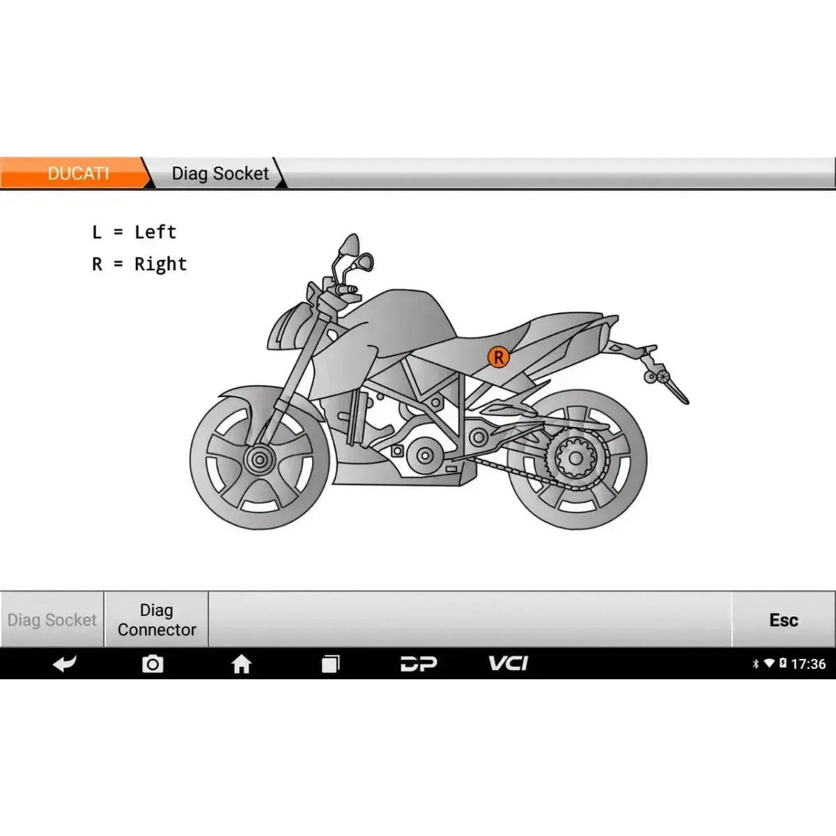 OBDSTAR IScan Ducati | Urządzenie diagnostyczne | Motocykl
