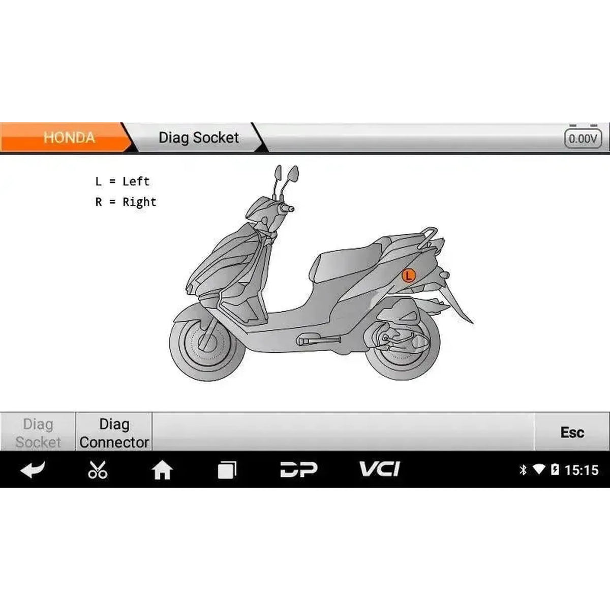 OBDSTAR IScan Japan | Urządzenie diagnostyczne | Skutery/Motocykle