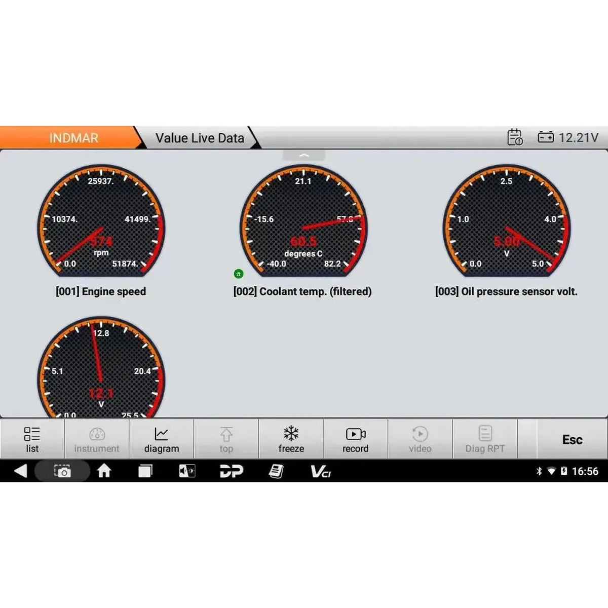 OBDSTAR IScan Pro Indmar (Marine) | Tester diagnostyczny | Łódź motorowa