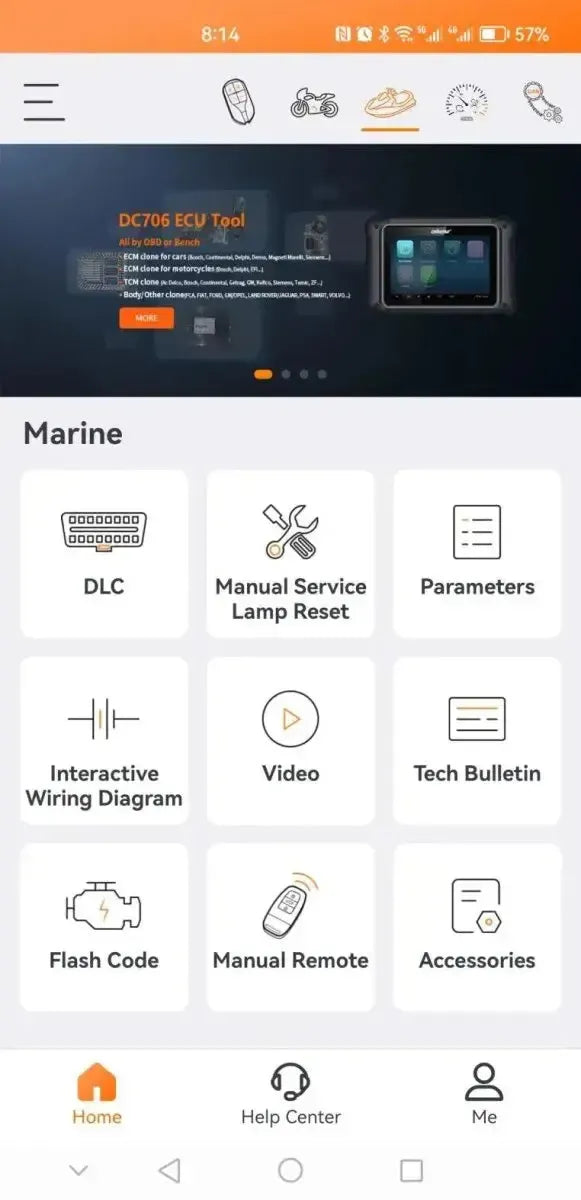 OBDSTAR IScan Yamaha (Marine) | Tester diagnostyczny | Łódź motorowa
