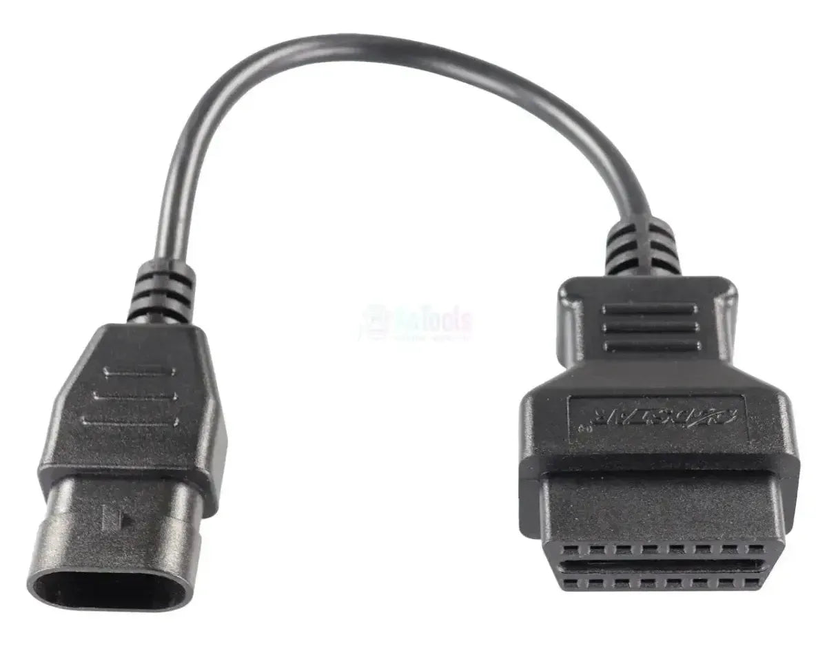 OBDSTAR (M004) | Uniwersalny 3-pinowy OBD – 16-pinowy OBD2 Kabel adapter | Motorower/Motocykl