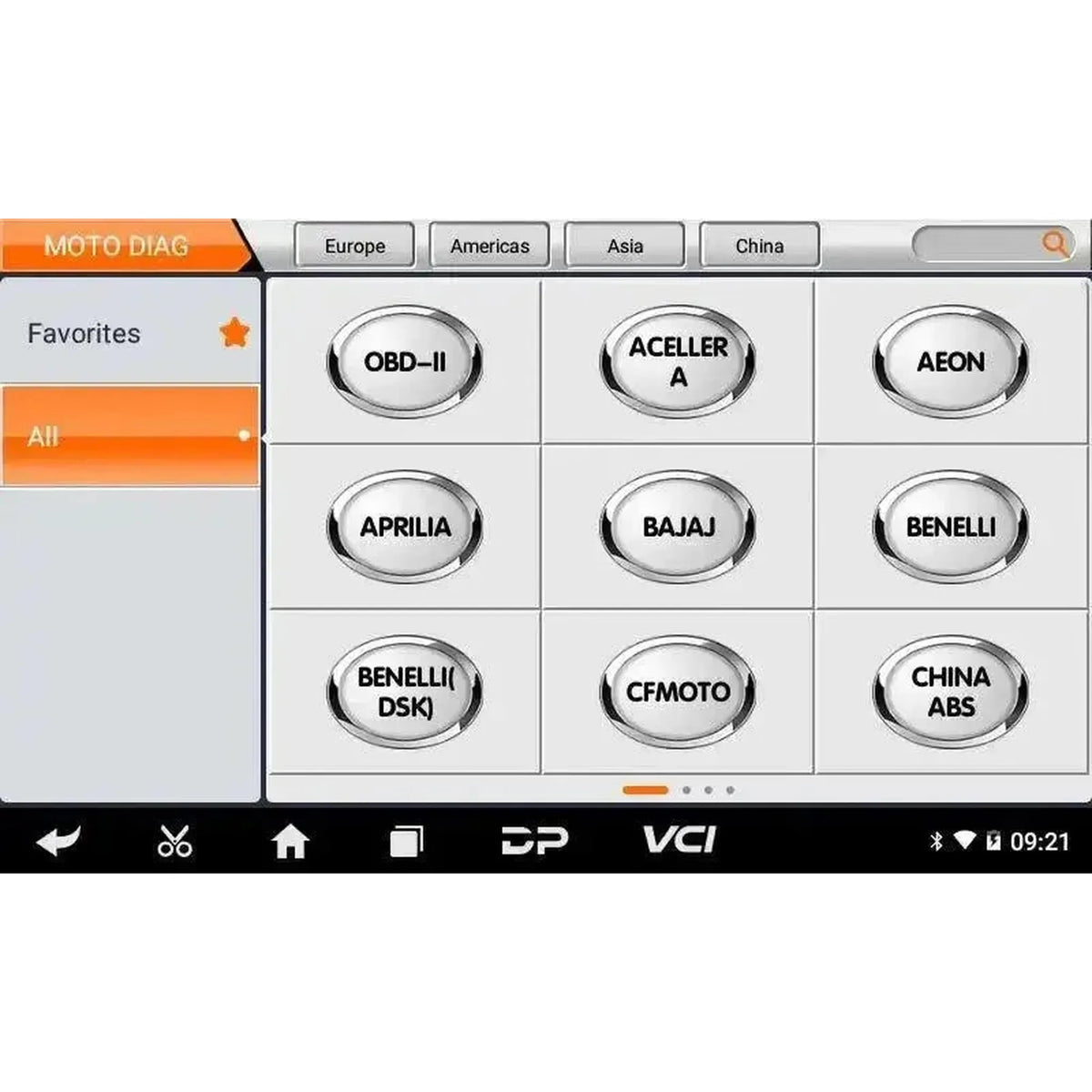 OBDSTAR MS50 STD | Urządzenie diagnostyczne | Skutery/Motocykle