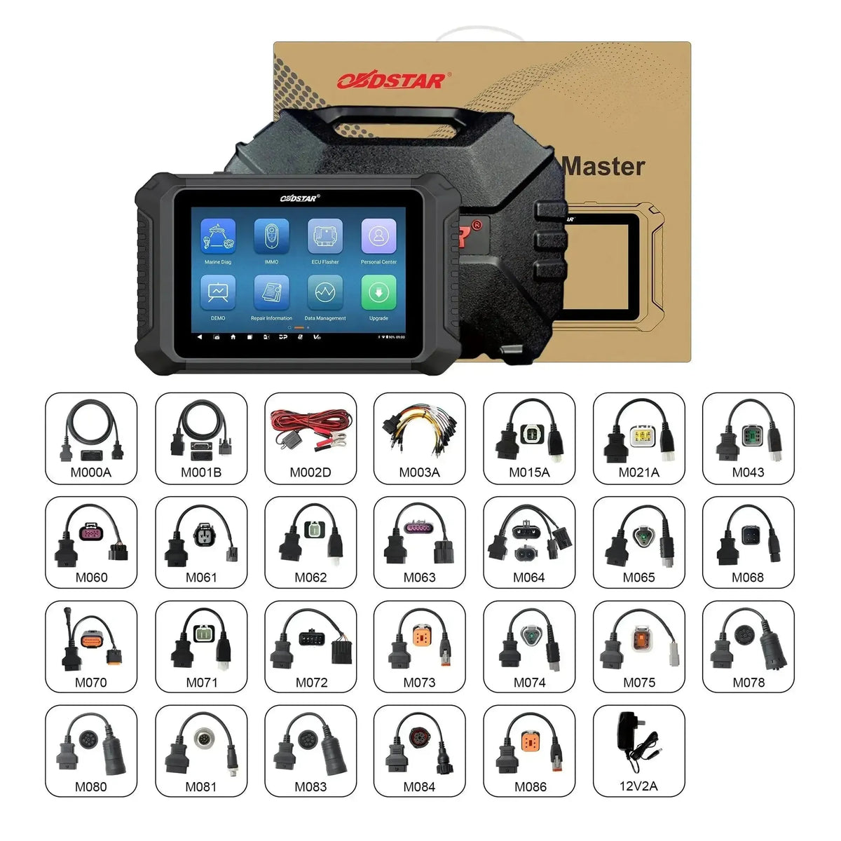 OBDSTAR Marine Master (A+B+C+D) | Urządzenie diagnostyczne | Łódź motorowa