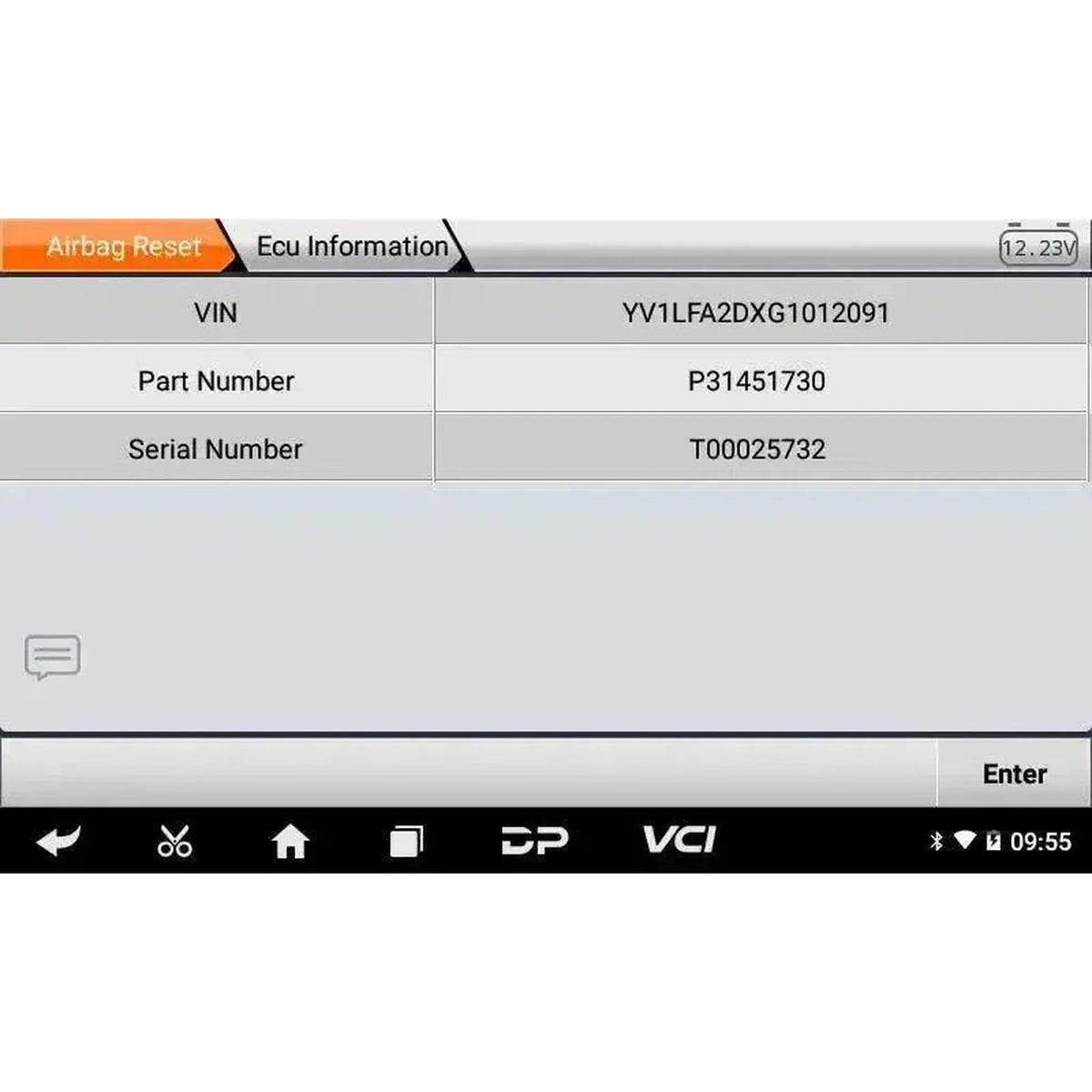 OBDSTAR P50 | Programator Danych Zderzenia