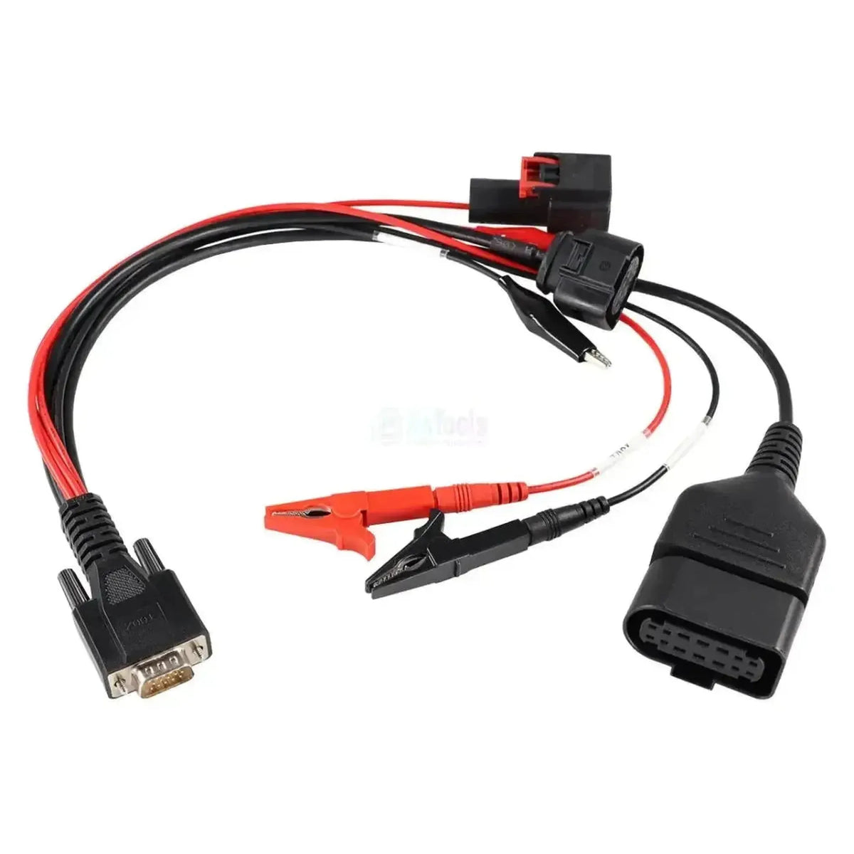 OBDSTAR (T002) | Audi 48V Accu + DCDC Module – kabel przejściowy 15-pins DB15 | samochody osobowe