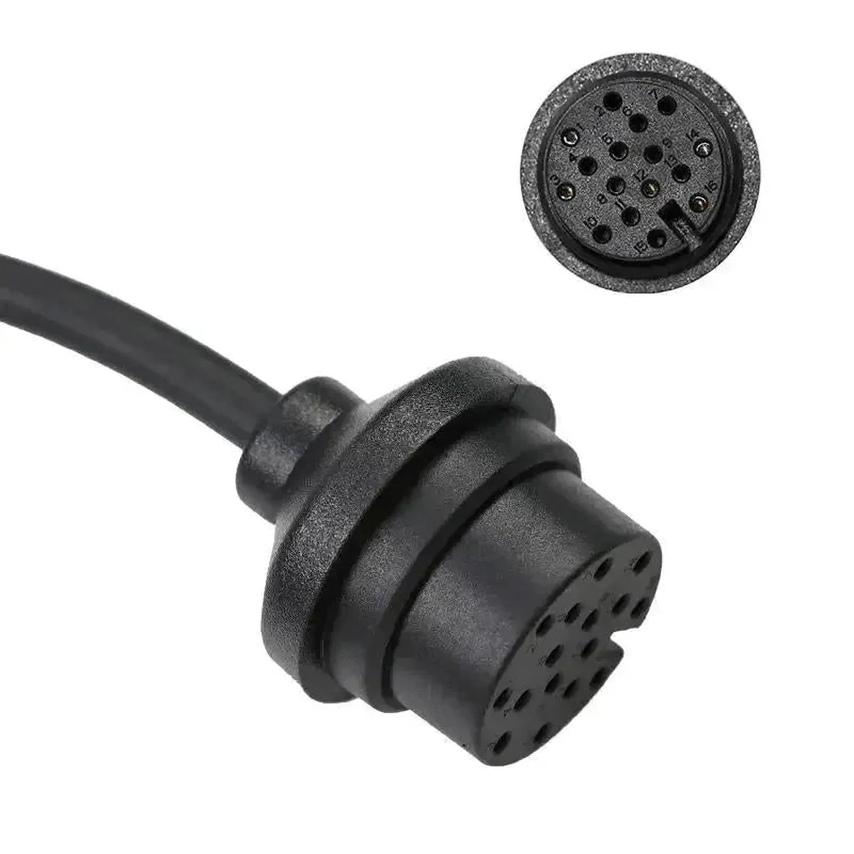 OBDSTAR (TCM-021) | ZF (6HP19/21/26/28/32) 16-pin TCM – 15-pin DB15 kabel przejściowy | samochód osobowy