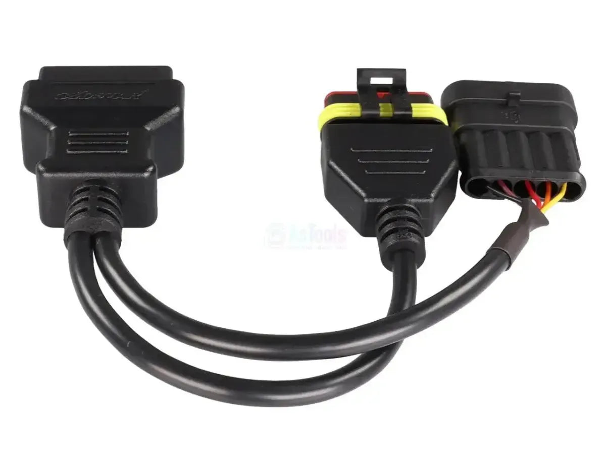 OBDSTAR (M047) | Vespa 5+5-pinowy OBD – 16-pinowy OBD2 Kabel adapter | Motocykl
