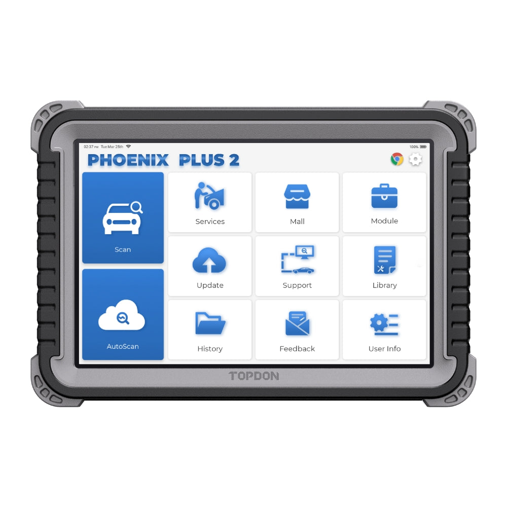 Topdon Phoenix Plus 2 | Tester diagnostyczny | Samochód