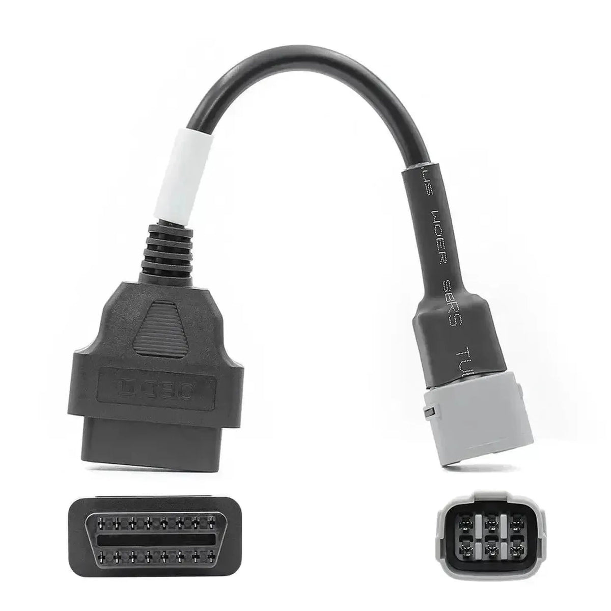 Kabel przejściowy Suzuki 6-pin OBD – 16-pin OBD2 | Motocykl