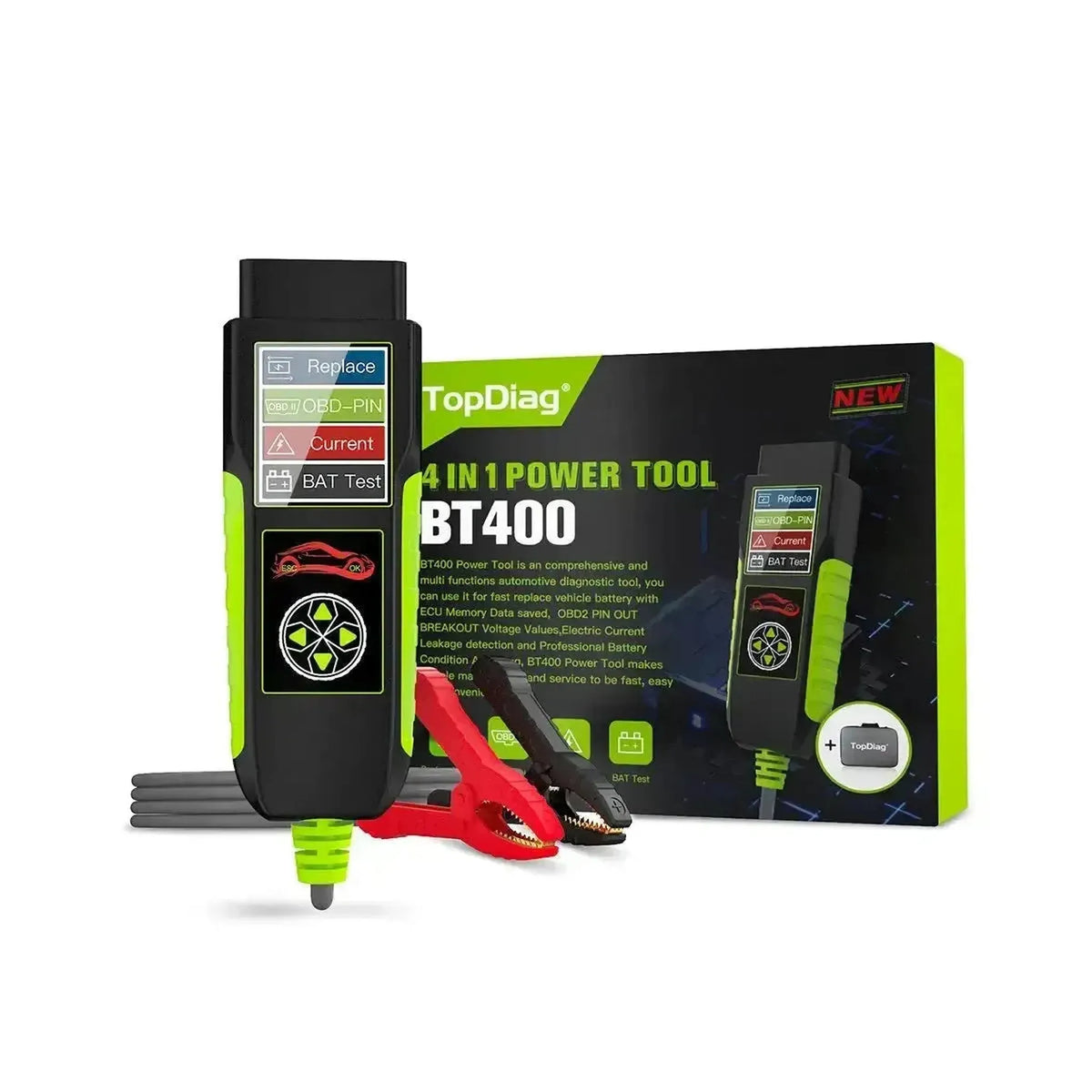 TopDiag BT400 Multifunkcyjny | Tester Akumulatora