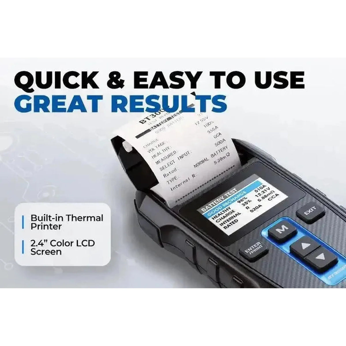 Topdon BT300P | Tester akumulatora