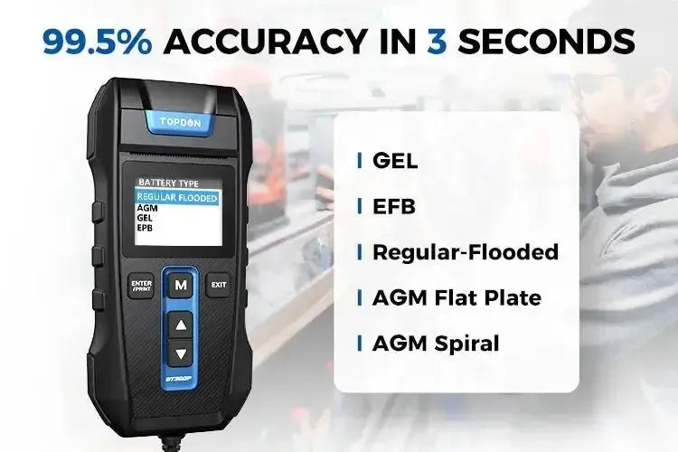 Topdon BT300P | Tester akumulatora