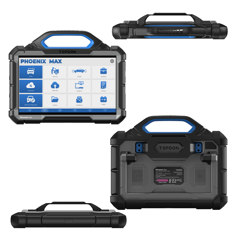 Topdon Phoenix Max | Tester diagnostyczny | Samochód