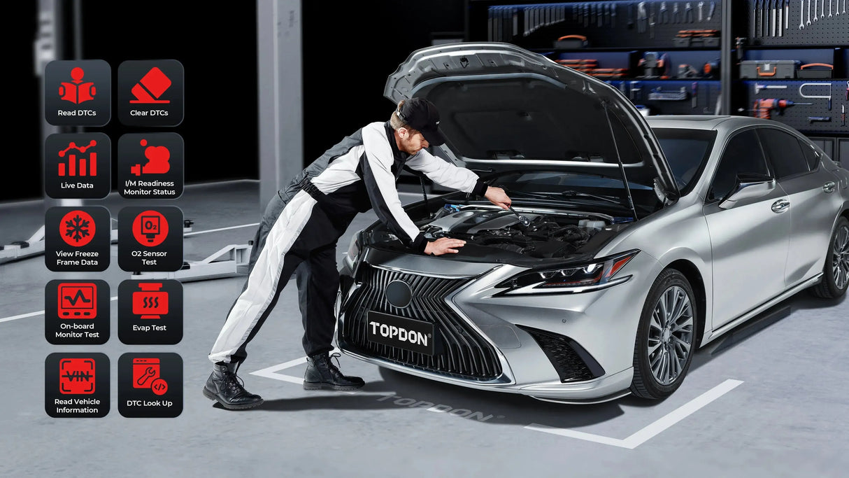 Topdon TopScan Pro | Tester diagnostyczny | Samochód