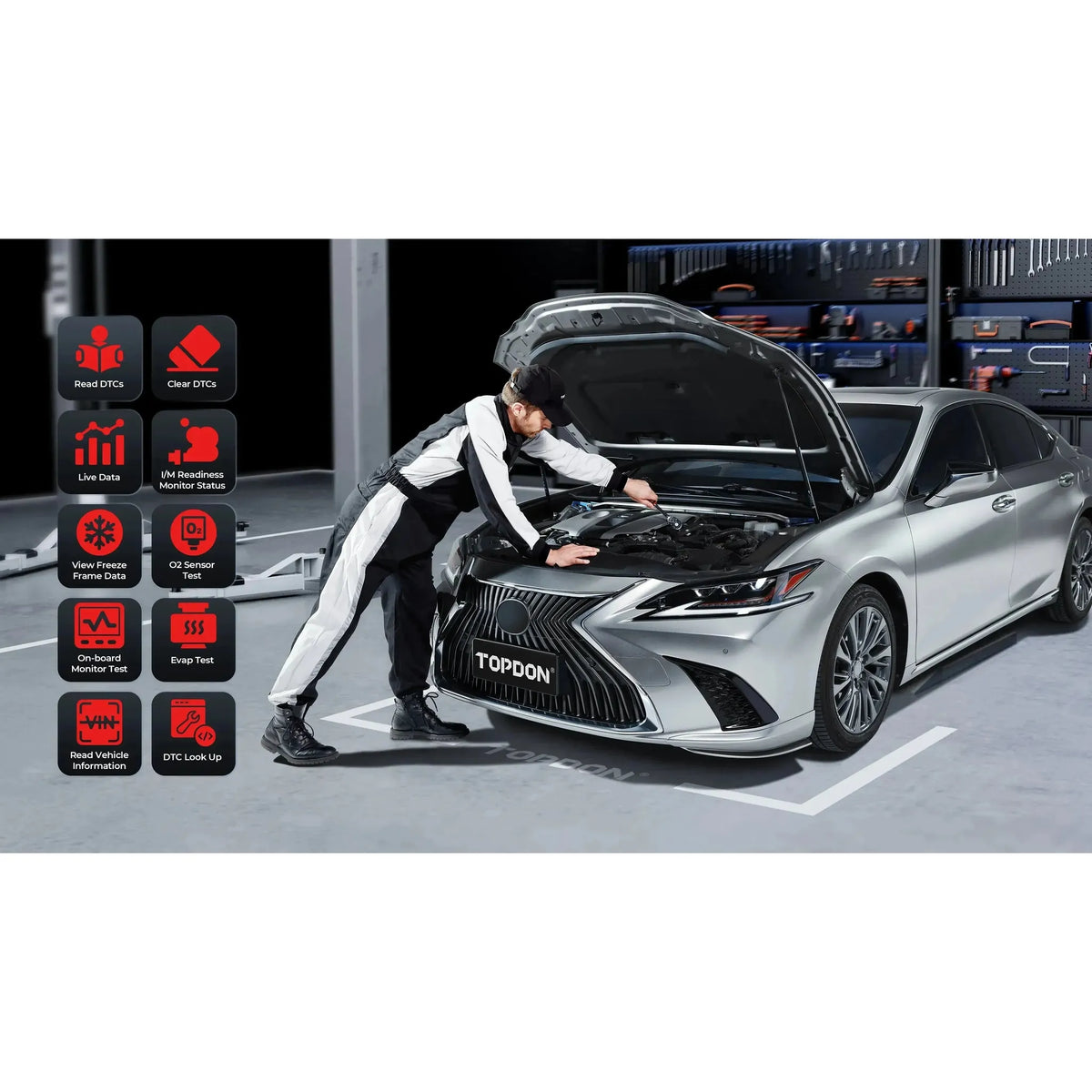 Topdon TopScan Pro | Urządzenie Diagnostyczne | Auto
