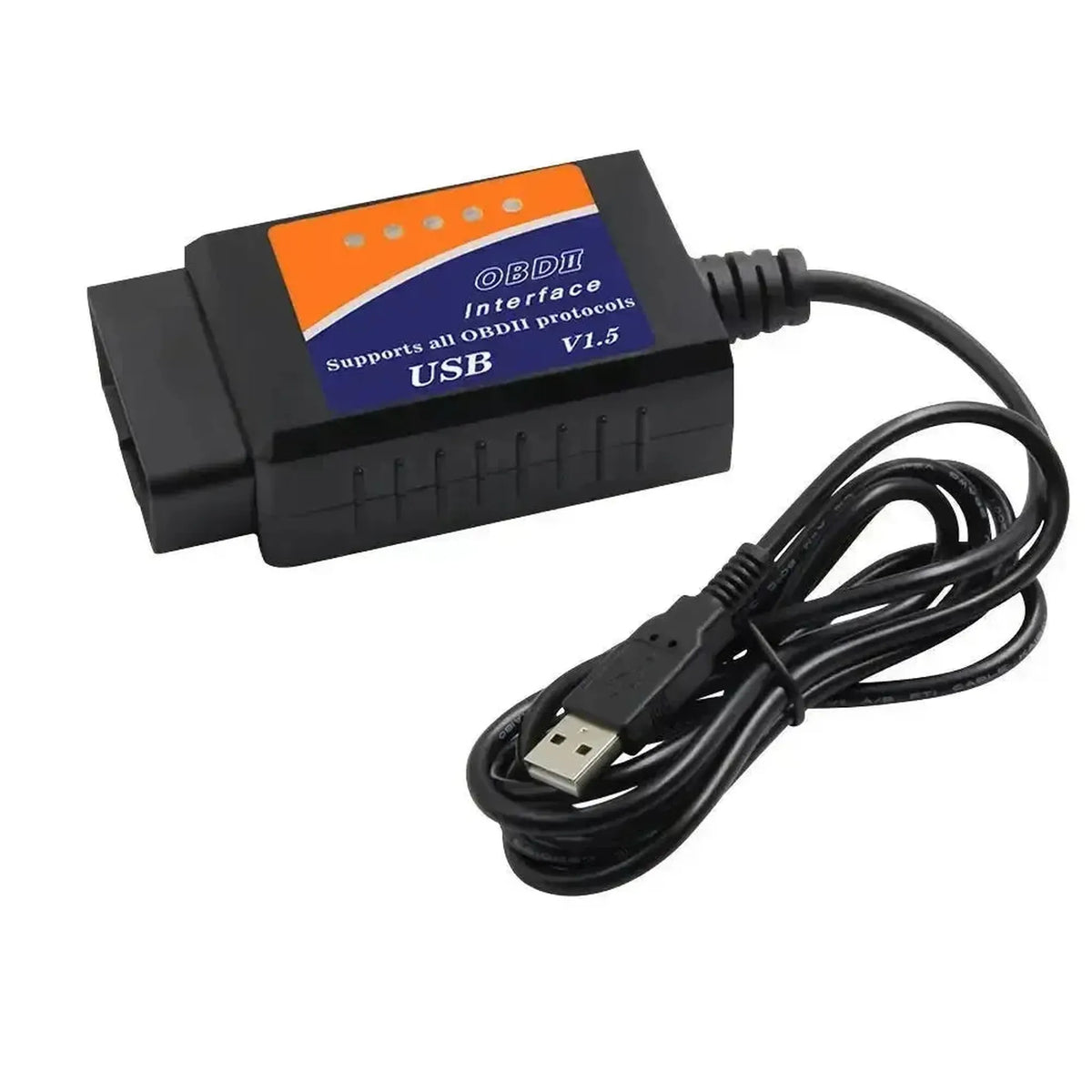 Uniwersalny V1.5 | Kabel interfejsu ELM327 (USB)