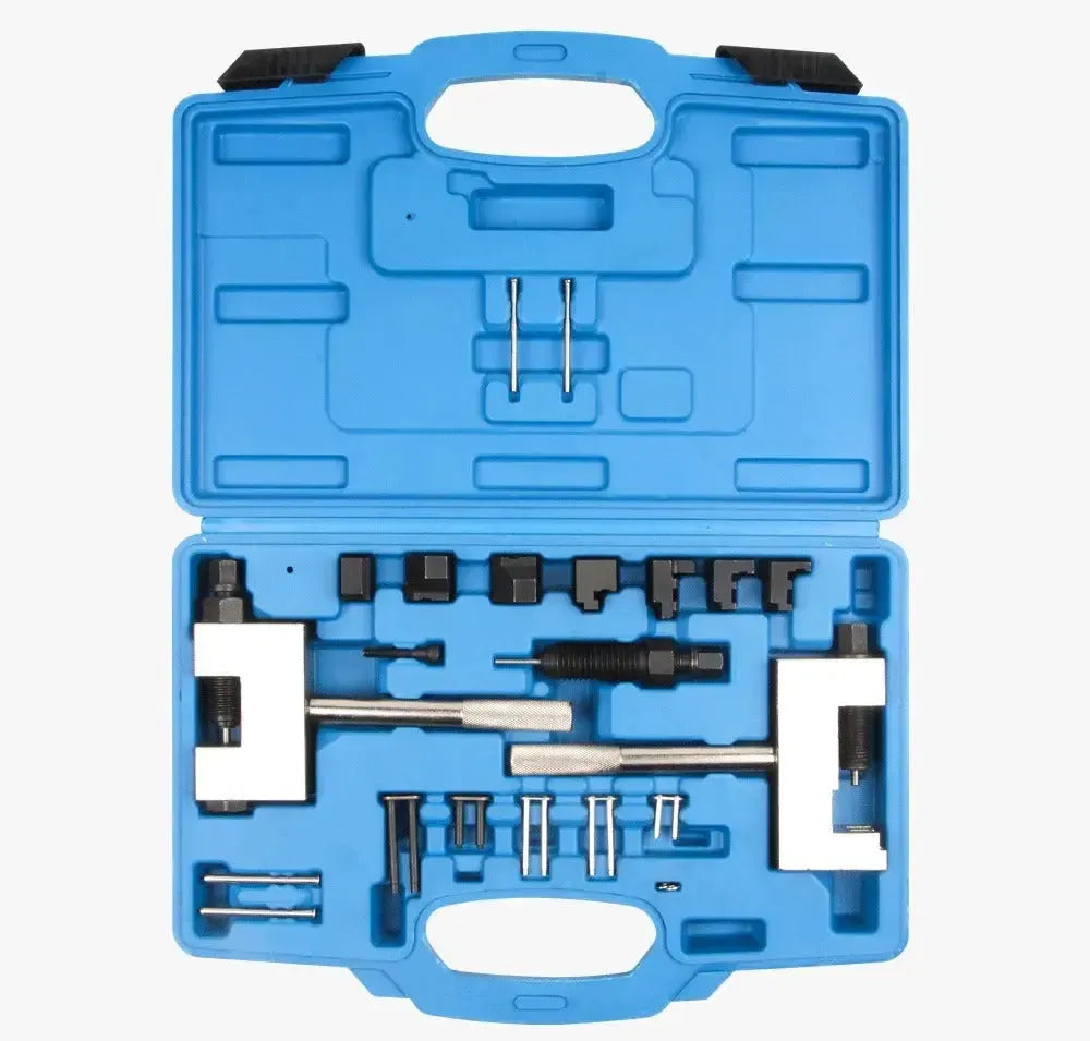 VT13123B | Mercedes | Zestaw narzędzi do naciągu łańcucha rozrządu (18-częściowy)