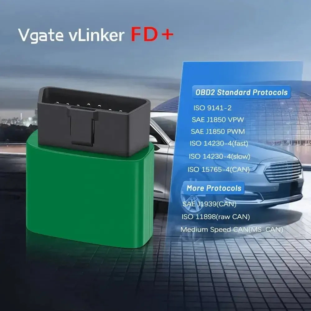 Vgate vLinker FD+ | Interfejs ELM327 (Bluetooth 4.0)