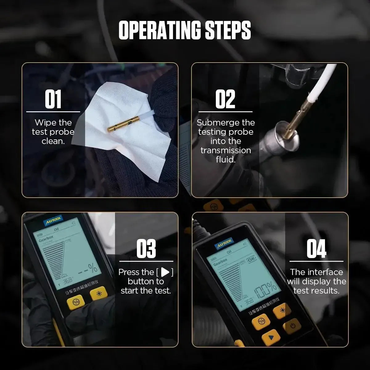 Autool AS505 | Tester płynu przekładniowego