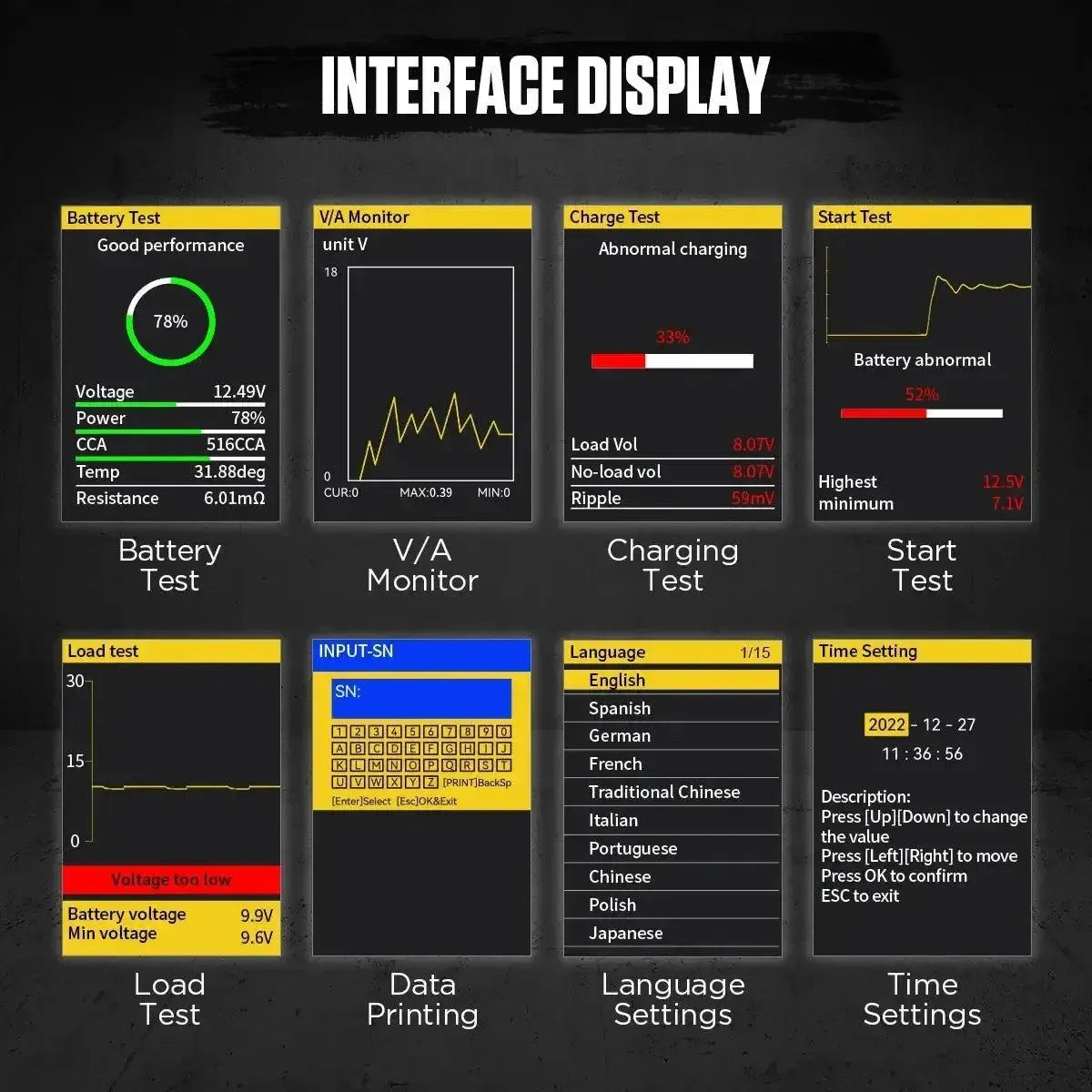 Autool BT880 | Tester akumulatora