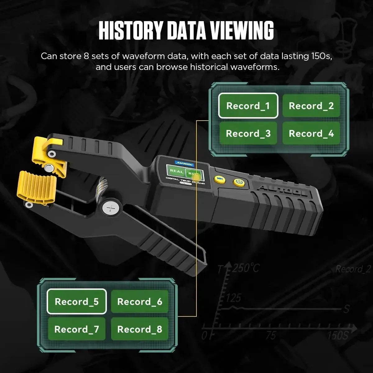 Autool LM55 | Zacisk temperatury HVAC | Akcesoria